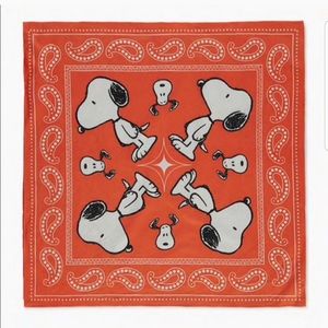 NIP Orange Snoopy Bandana